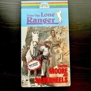 Vintage Enter the Lone Ranger sealed VHS